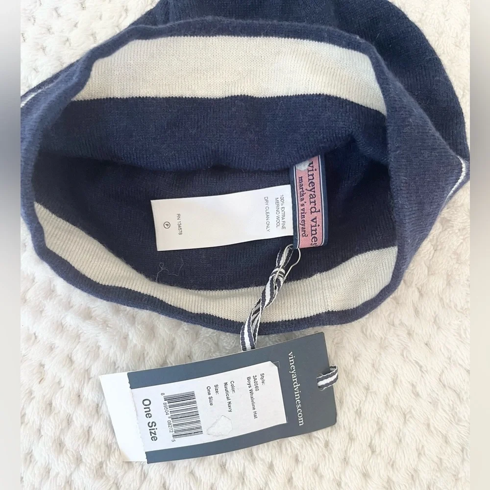 NWT Vineyard Vines Youth Kids Wool Beanie, OS